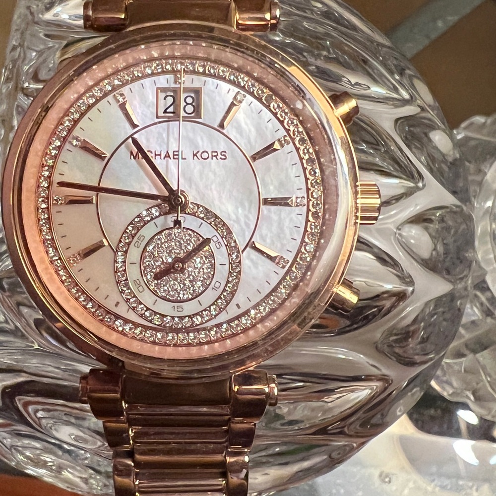 Michael Kors Rose Gold Watch